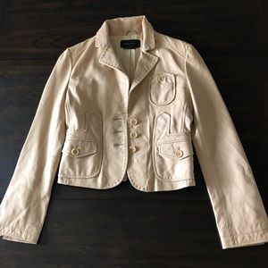 BCBG Ladies leather jacket